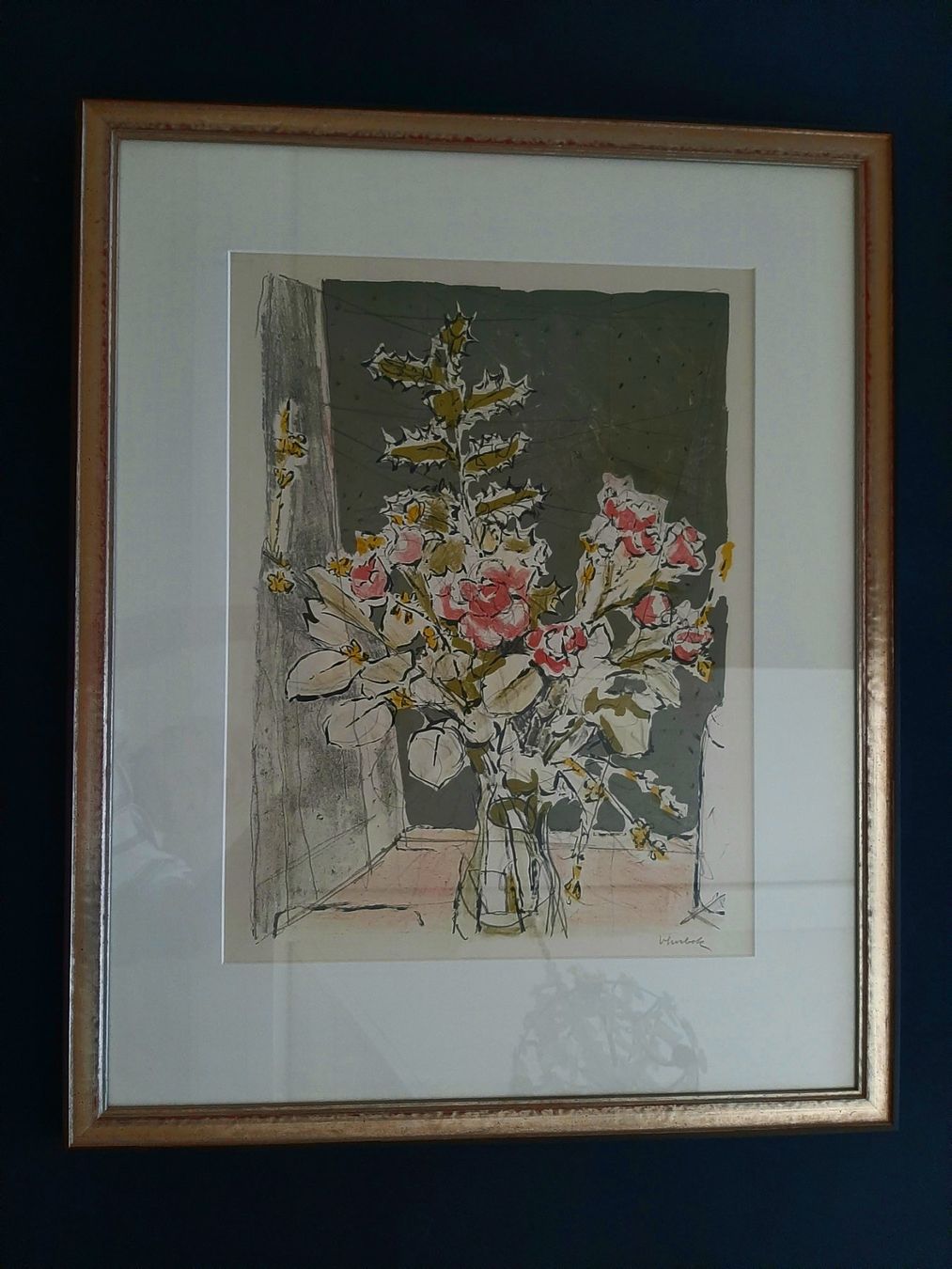 Grafica & Litografie: Victor Surbek, Blumenstrauss – Usato da Münsingen venduto da yuri08