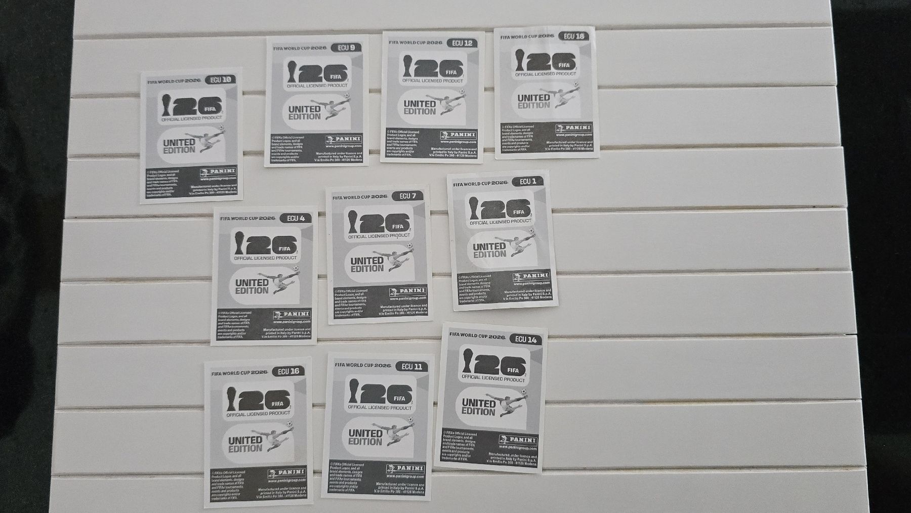 Panini Sammelbilder & Trading cards: Panini Ecuador WM 2026 Sticker ECU – Neu (gemäss Beschreibung) aus Aesch ZH von Strandhaus 1