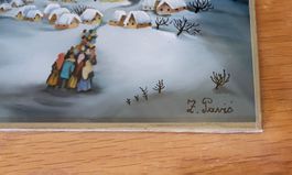 Peinture sur verre de Z. Pravic