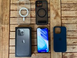 iPhone 13 Pro, 128GB, Graphit - Akku 100%