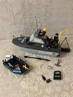 Playmobil Police boats with plenty accessories
