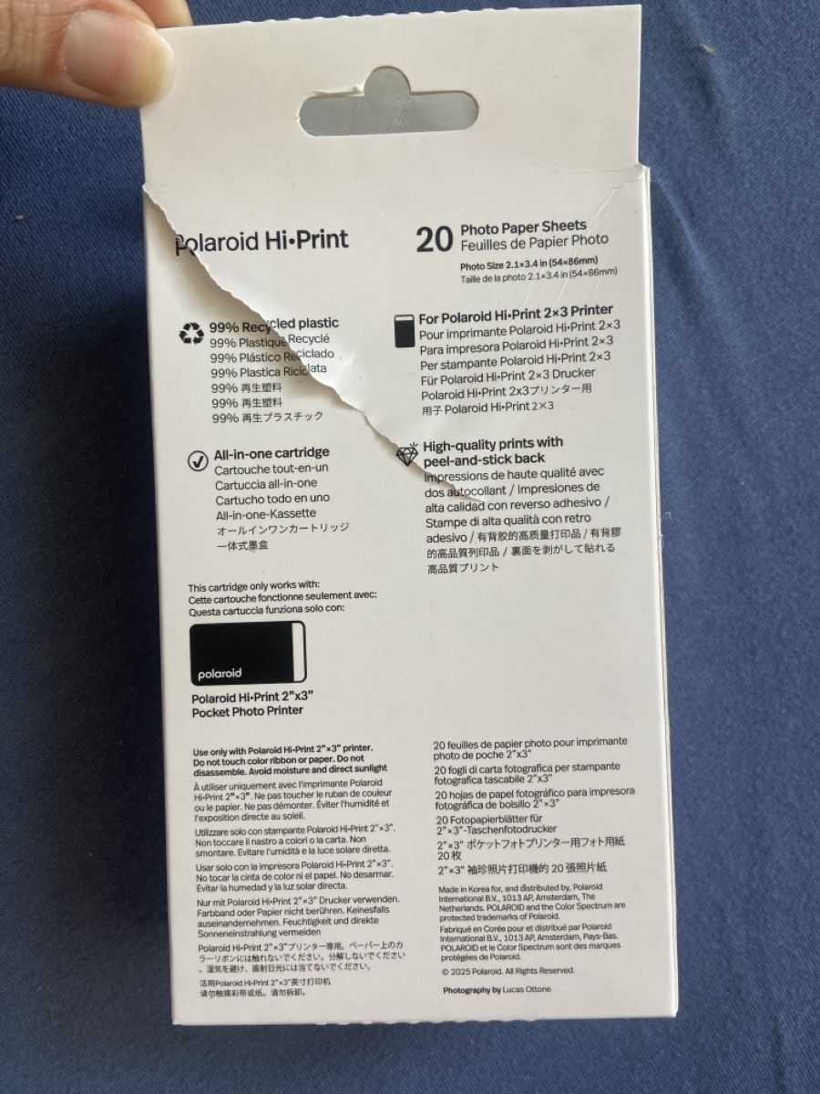 Polaroid Drucker: Polaroid Hi-Print – Gebraucht aus Winterthur von mic_xjg2 1