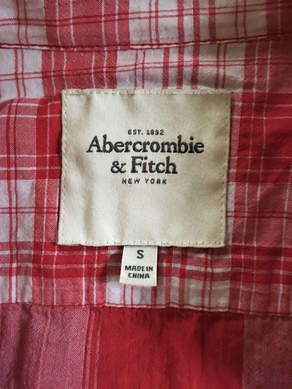 Abercrombie Camicette: 2 x Abercrombie & Fitch Hemd Gr. S – Nuovo (secondo la descrizione) da Rümlang venduto da ron2000 3