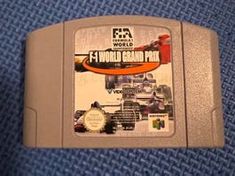 F-1 World Grad Prix Nintendo 64 / N64