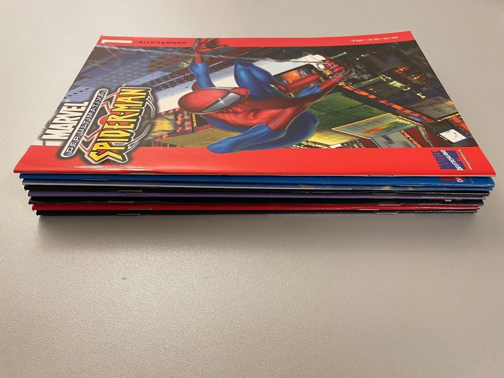 Der Ultimative Spider Man Comic Hefte 1 8 Set Kaufen Auf Ricardo