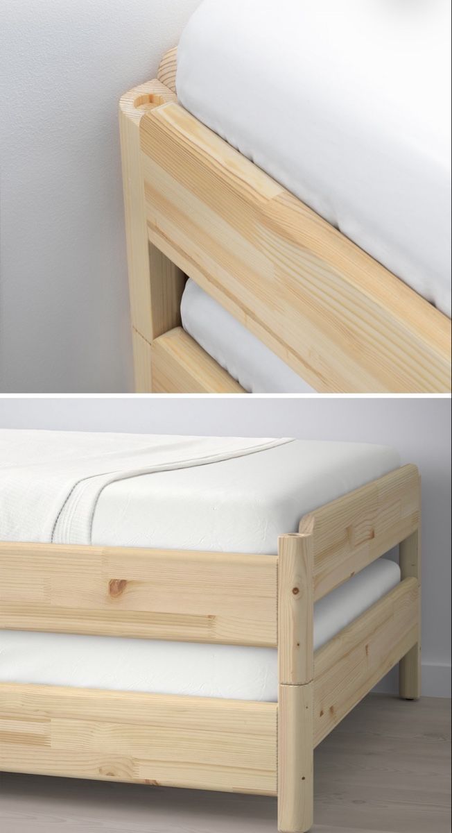 Letti: Stackable bed pine 80x200cm like new – Usato da Egg b. Zürich venduto da EZ7 2
