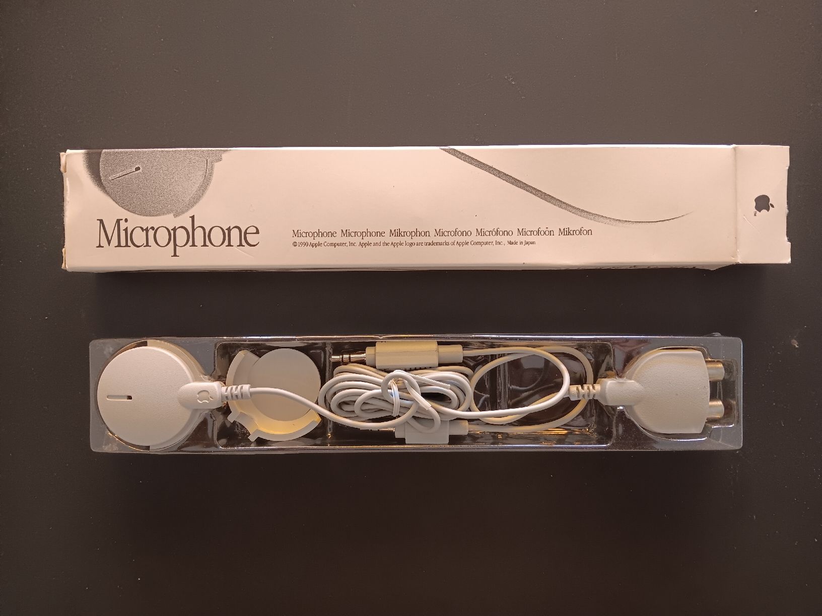 Apple Microfoni: Apple microphone 1990 – Nuovo e nell'imballaggio originale da Lausanne venduto da Grabock