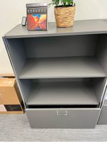 Regal / Aktenschrank dunkelgrau (in Bern)