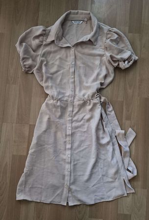 NAF NAF Kleid Beige Grösse 40 Safari 