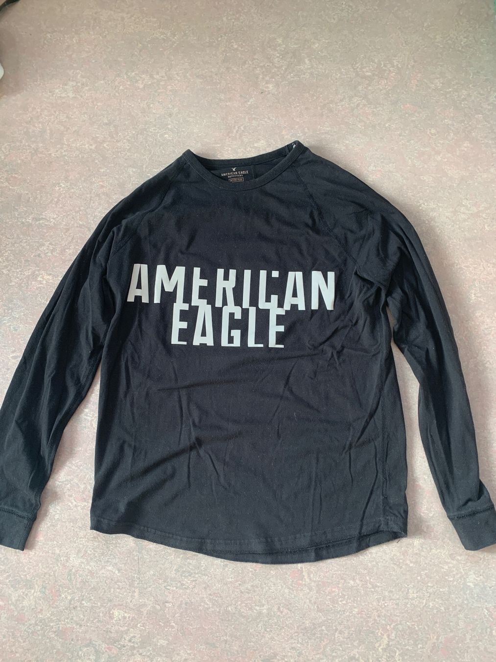American Eagle Pullover & Sweatshirts: American Eagle Long Sleeve, Grösse L, Schwarz – Gebraucht aus Wiggen von Antoniotto