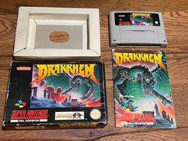 Drakkhen SNES OVP mit Anleitung!