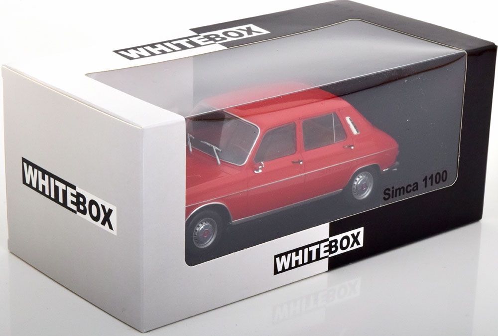 Simca Modellini d'auto: SIMCA 1100 ROT 1:24 WHITEBOX – Nuovo e nell'imballaggio originale da Suhr venduto da Moebelsiralfred 2