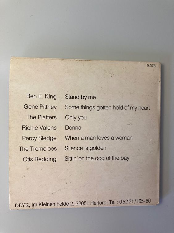 DEYK, Triple Stone, kleine CD 2
