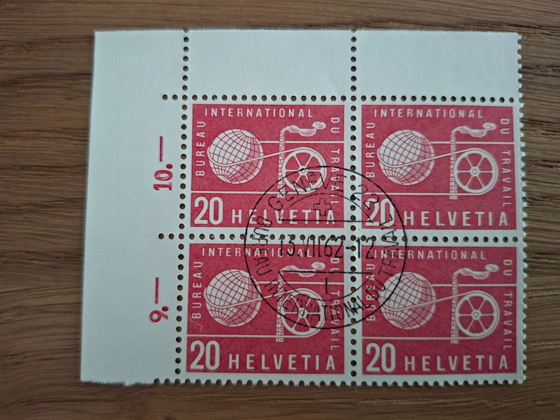 Alle Briefmarken: Dienstmarken 4er Blocks: BIT – Neu (gemäss Beschreibung) aus Hinterkappelen von 1399 2