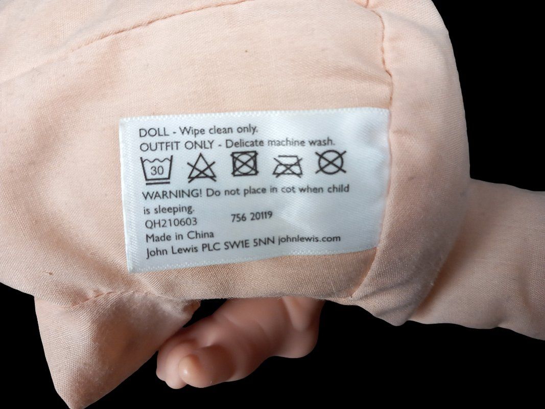 Puppen: JOHN LEWIS & PARTNERS Puppe – Gebraucht aus Hünenberg von Restwert_Zug 5