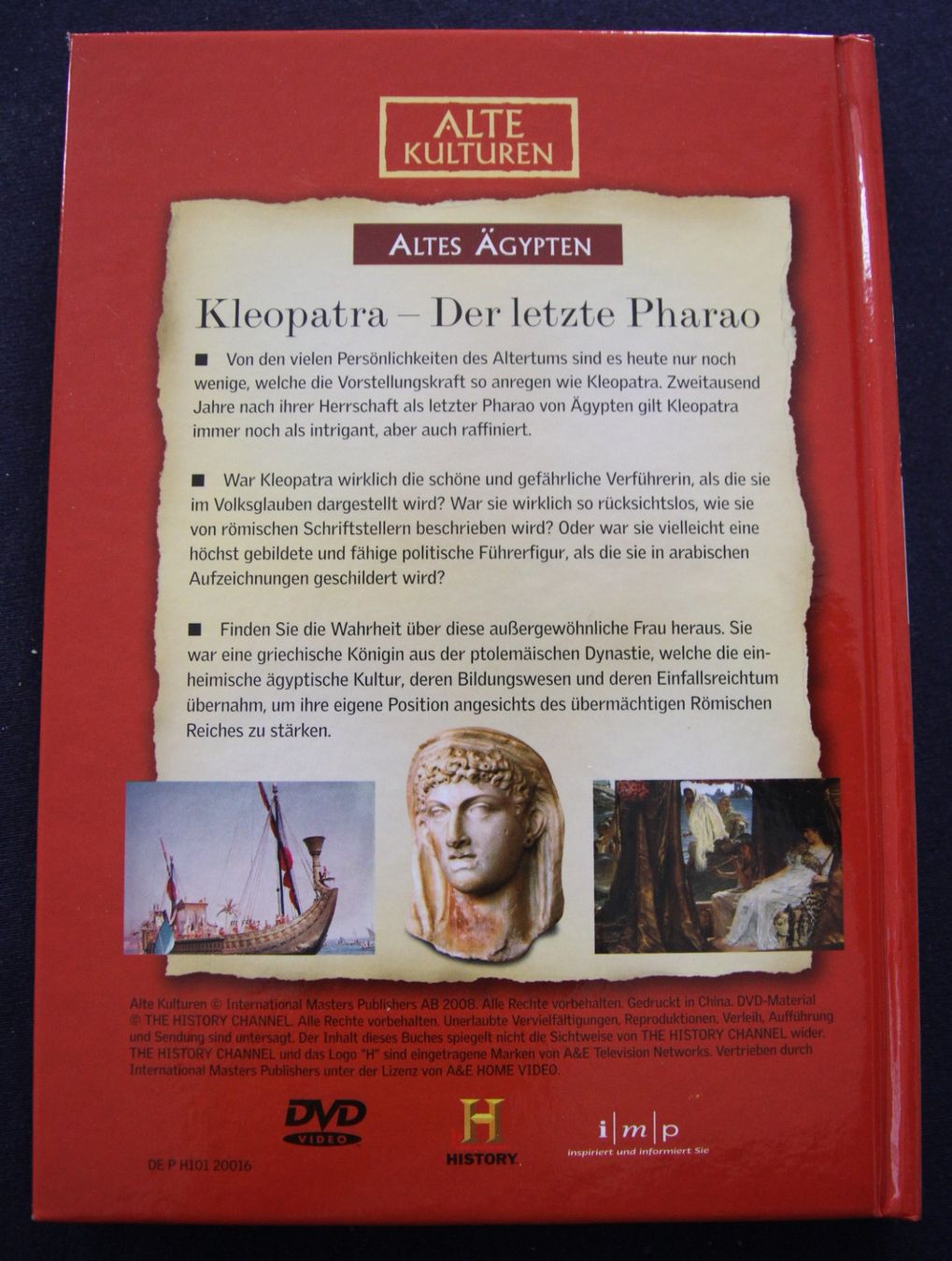 Tutti i DVDs: Alte Kulturen DVD Kleopatra Doku – Usato da Matten b. Interl venduto da dvdblurayneu 1