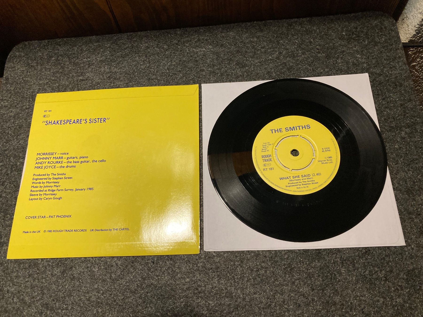 Schallplatten: The Smiths - Shakespeare's Sister – Gebraucht aus Fribourg von Karushi 1
