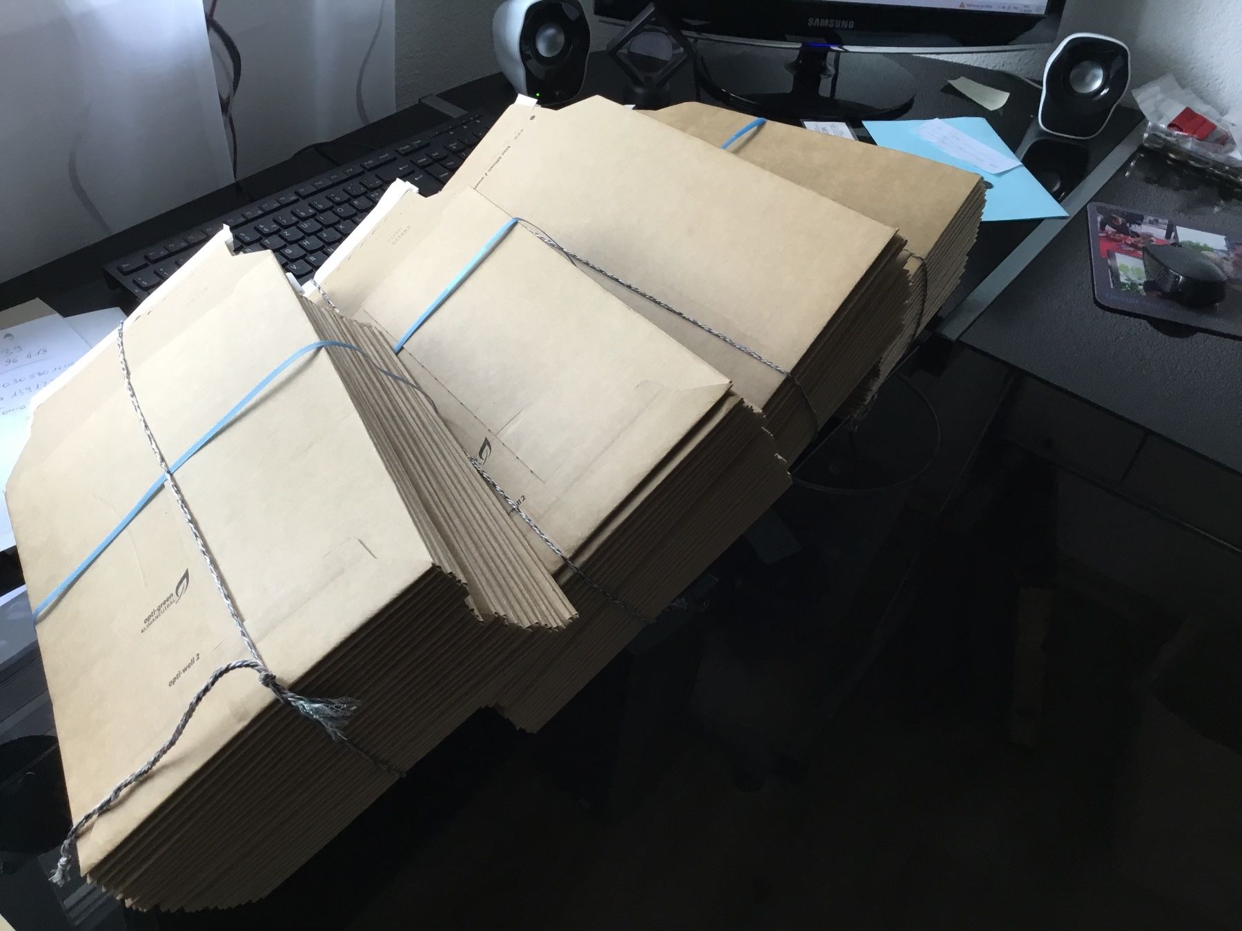 Buste & buste per spedizione: 100 Versandtasche  21x29 cm. – Nuovo e nell'imballaggio originale da St. Margrethen SG venduto da alfapeugeot10 2