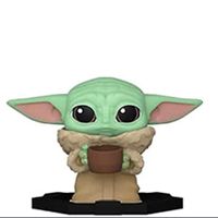 FUNKO POP STAR WARS MANDALORIAN GROGU WITH CUP  MINIS MISTER