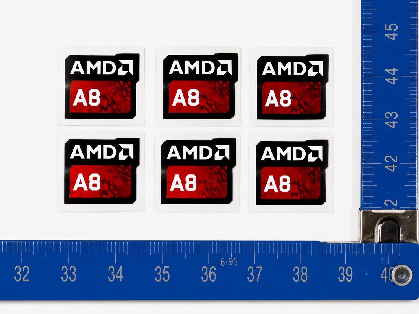 Grafikkarten: AMD RADEON A8 AUFKLEBER ¦ STICKER – Neu (gemäss Beschreibung) aus Thalwil von blackcircle