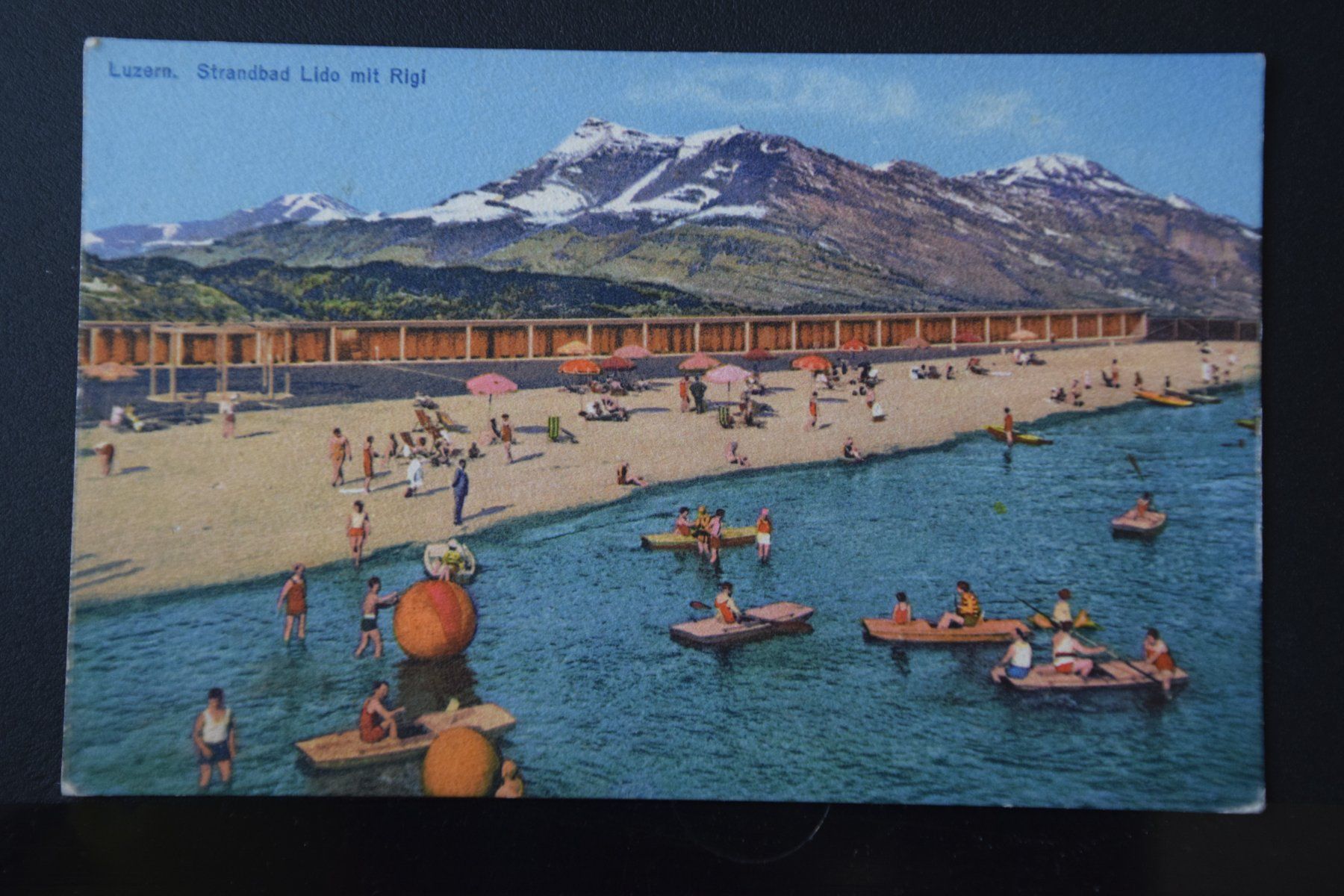 Cartoline postali: AK Luzern, Strandbad Lido – Usato da Luzern venduto da CH2018