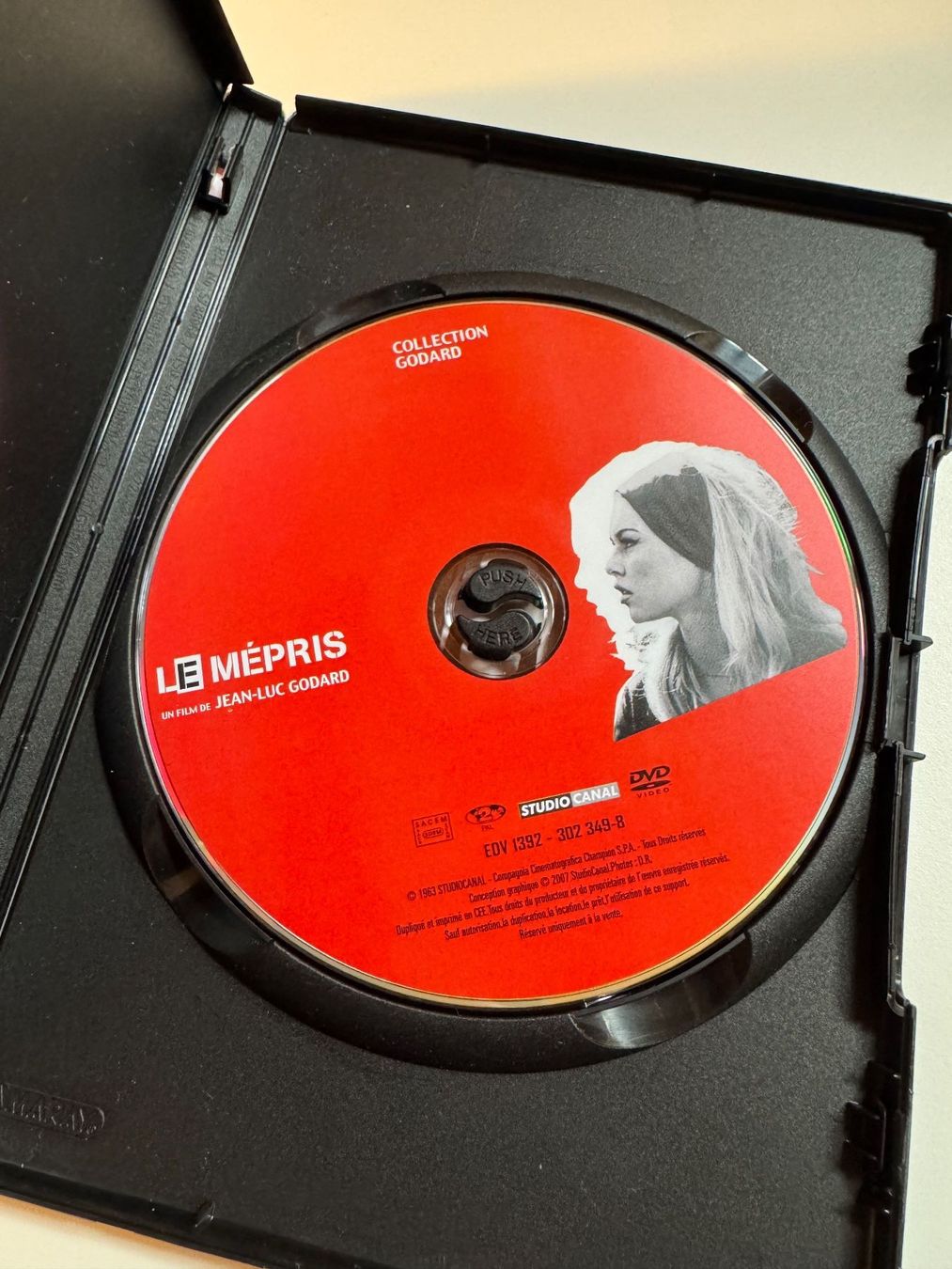 Alle DVDs: DVD : Le Mépris (Collection GODARD) – Neu (gemäss Beschreibung) aus Delémont von yannickbarthe 2