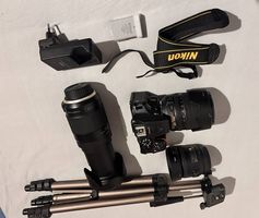 Komplette Fotoausrüstung Nikon D5500