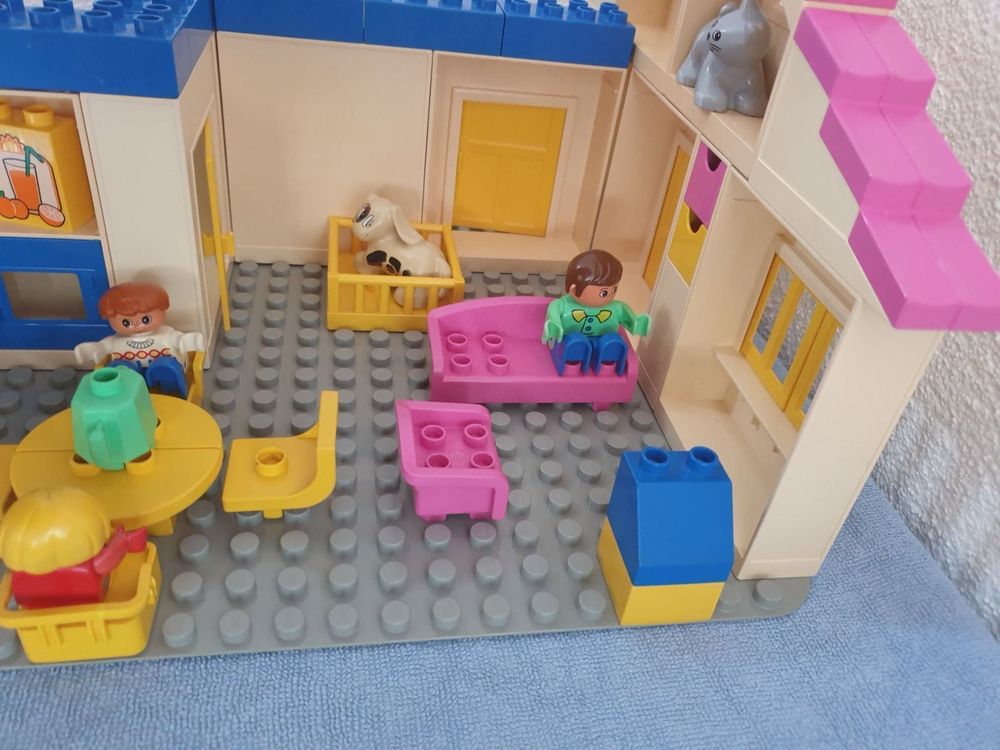 Lego 10505 La Casa Rosa Lego Duplo Lego Duplo Play House Set Con