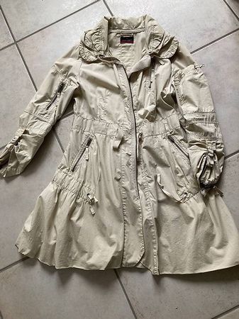 Parka in beige von Fuchs Schmitt Grösse 38