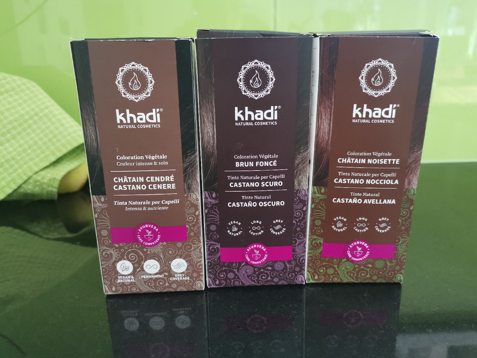Tinte: Khadi Pflanzenhaarfarbe / Henna – Nuovo e nell'imballaggio originale da Oberdorf BL venduto da sar_sh66 1