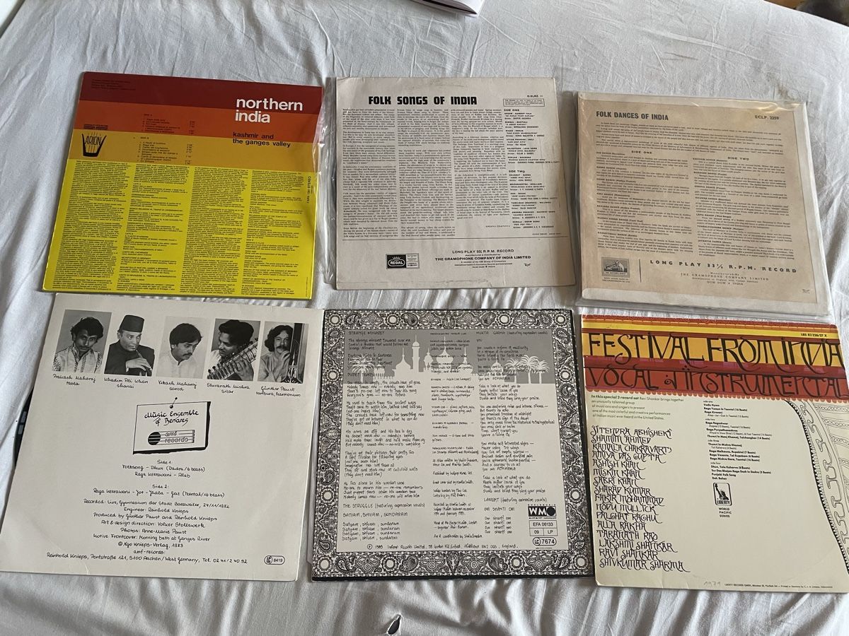 Schallplatten: 6 x LPs Indische Musik – Gebraucht aus Bern von var_kc7x 1