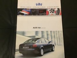 Audi A6 Original-Zubehör Verkaufsprospekt 24 S. 2001/2002