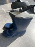 Regenstiefel Gr. 36 Dunkelblau, guter Zustand, wenig getrage