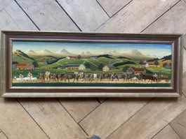 W.GUT- STARK ALPZUG IM APPENZELL 1971 ALPSTEINGEBIRGE 