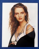 Uma Thurman  Original Autogramm 20x25 mit COA Zertifikat!