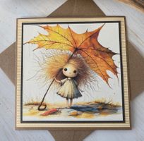 Glückwunschkarte, Herbst, Geburtstag