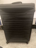 IT Luggage Suitcase Black Large Rolling Case