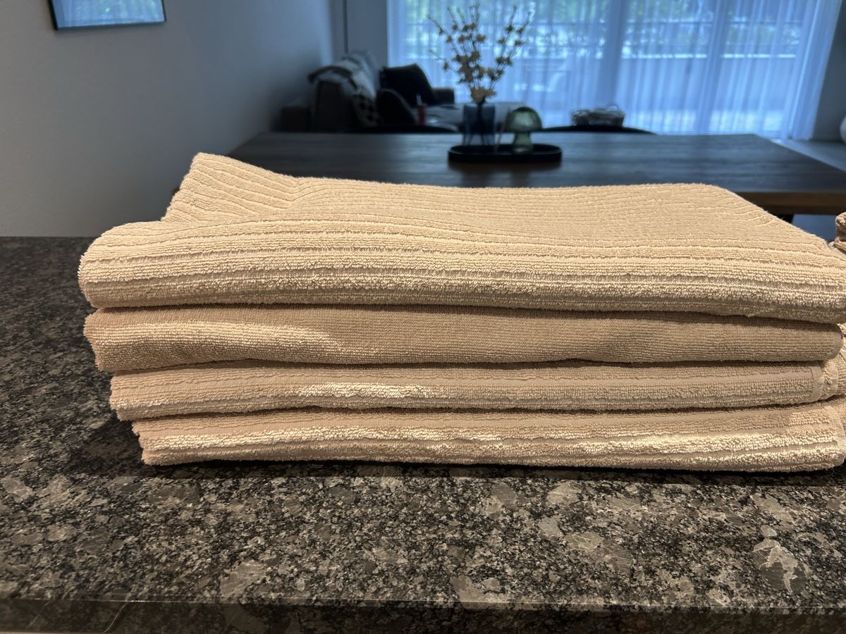 Ikea Teli da bagno: 4x Badetuch Ikea Hellbeige – Usato da Ebikon venduto da vono.i 1