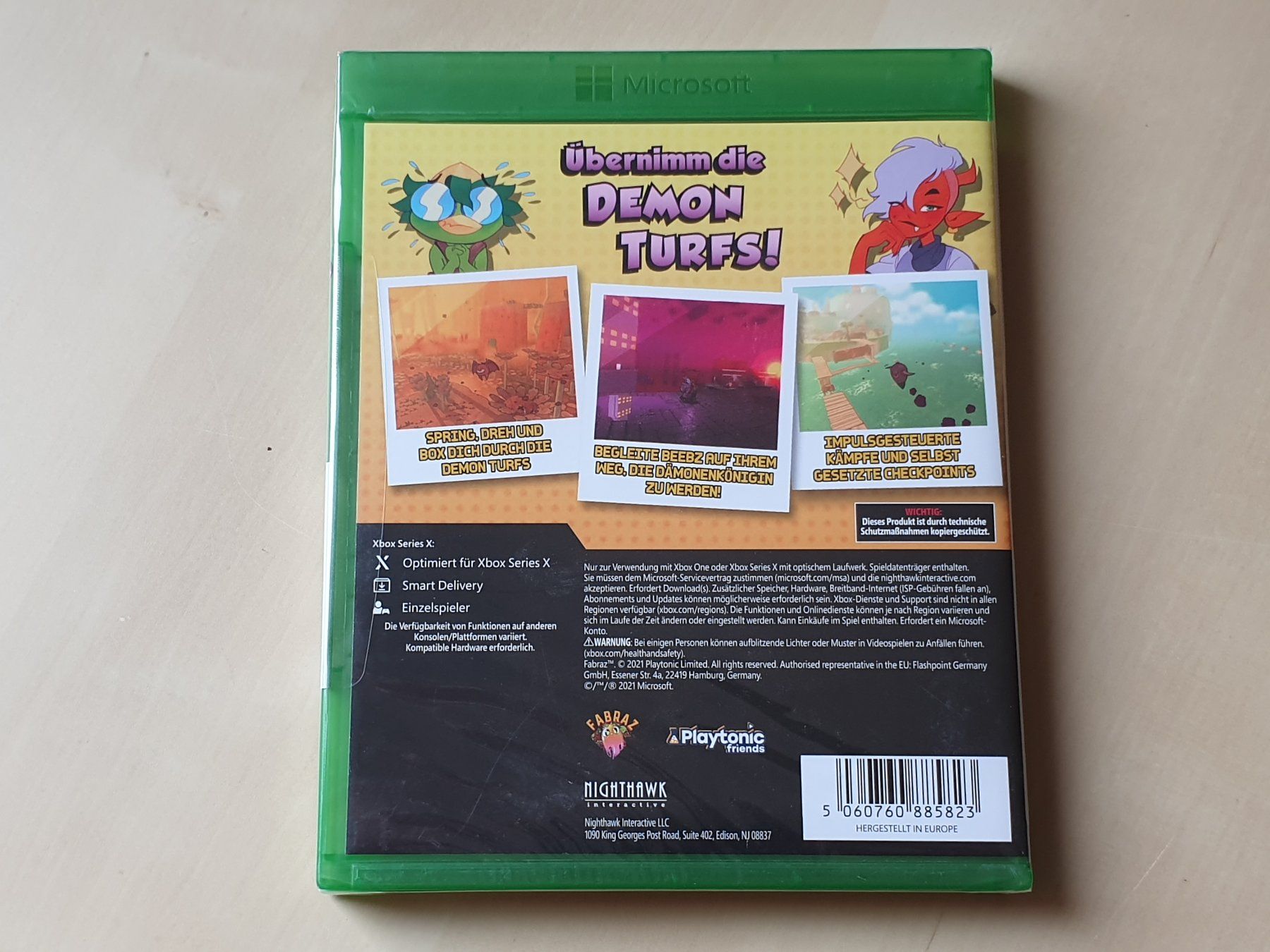 Microsoft Giochi: Demon Turf neu und ovp – Nuovo e nell'imballaggio originale da Stansstad venduto da collectorsshop 1