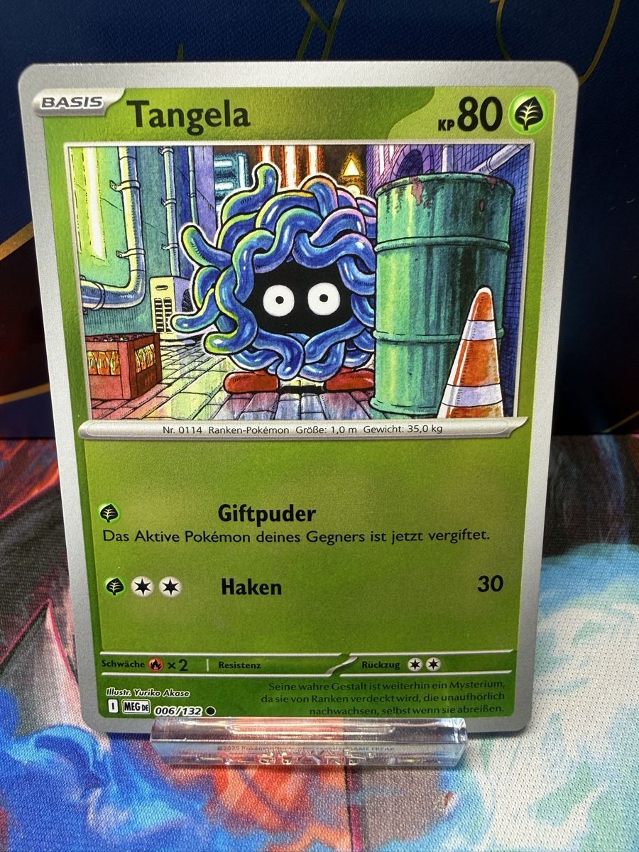 Pokémon Carte collezionabili: Tangela 006/132 Reverse Holo „Mega Evolution“ – Usato da Uster venduto da cardCollectorHum