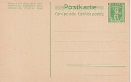 Postkarte Tellknabe (Ganzsache) ungebraucht+++