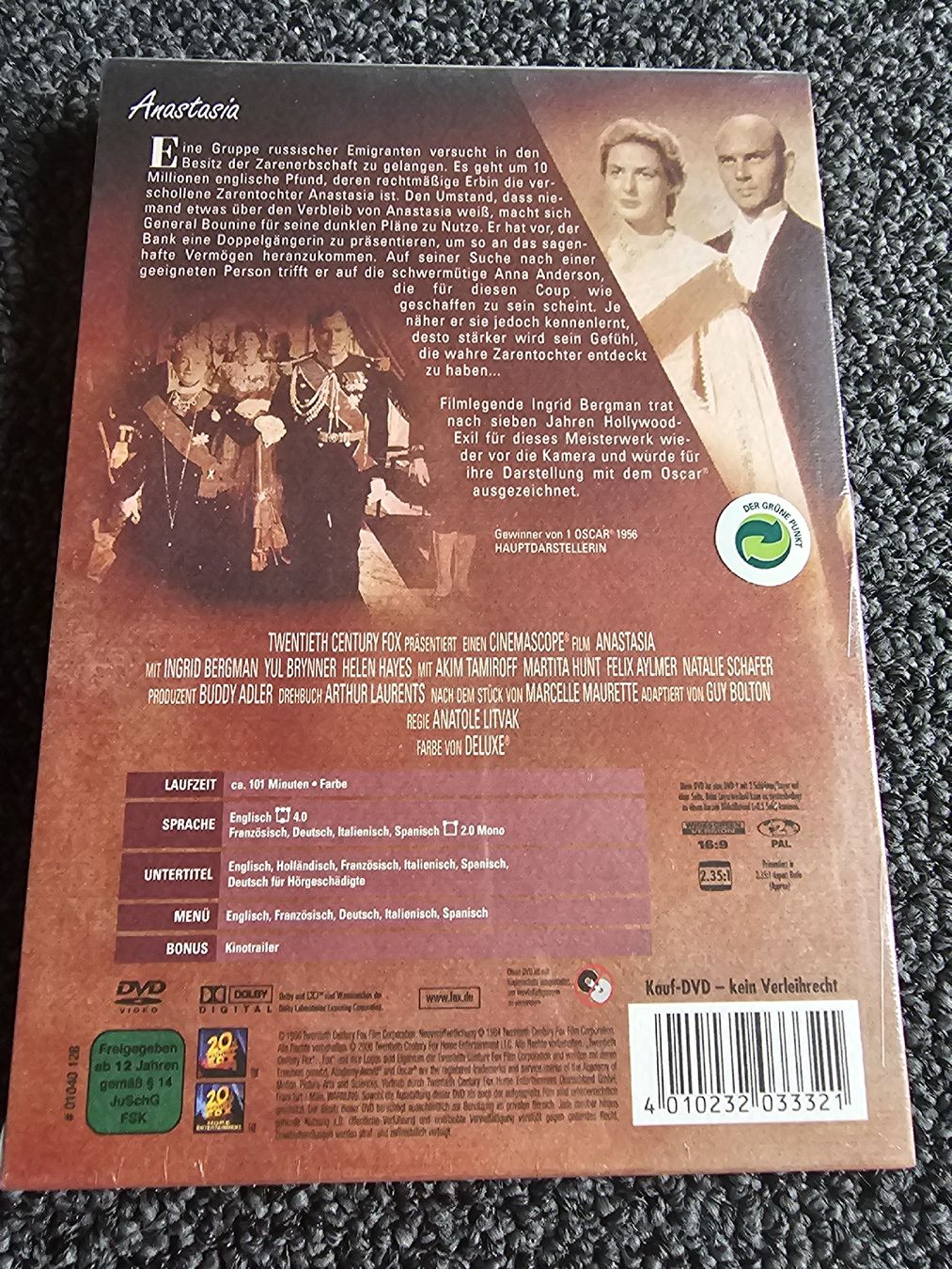 Tous les DVDs: Anastasia Neuverpackt – Neuf avec emballage d'origine à Ruswil par jan_bxl5 1