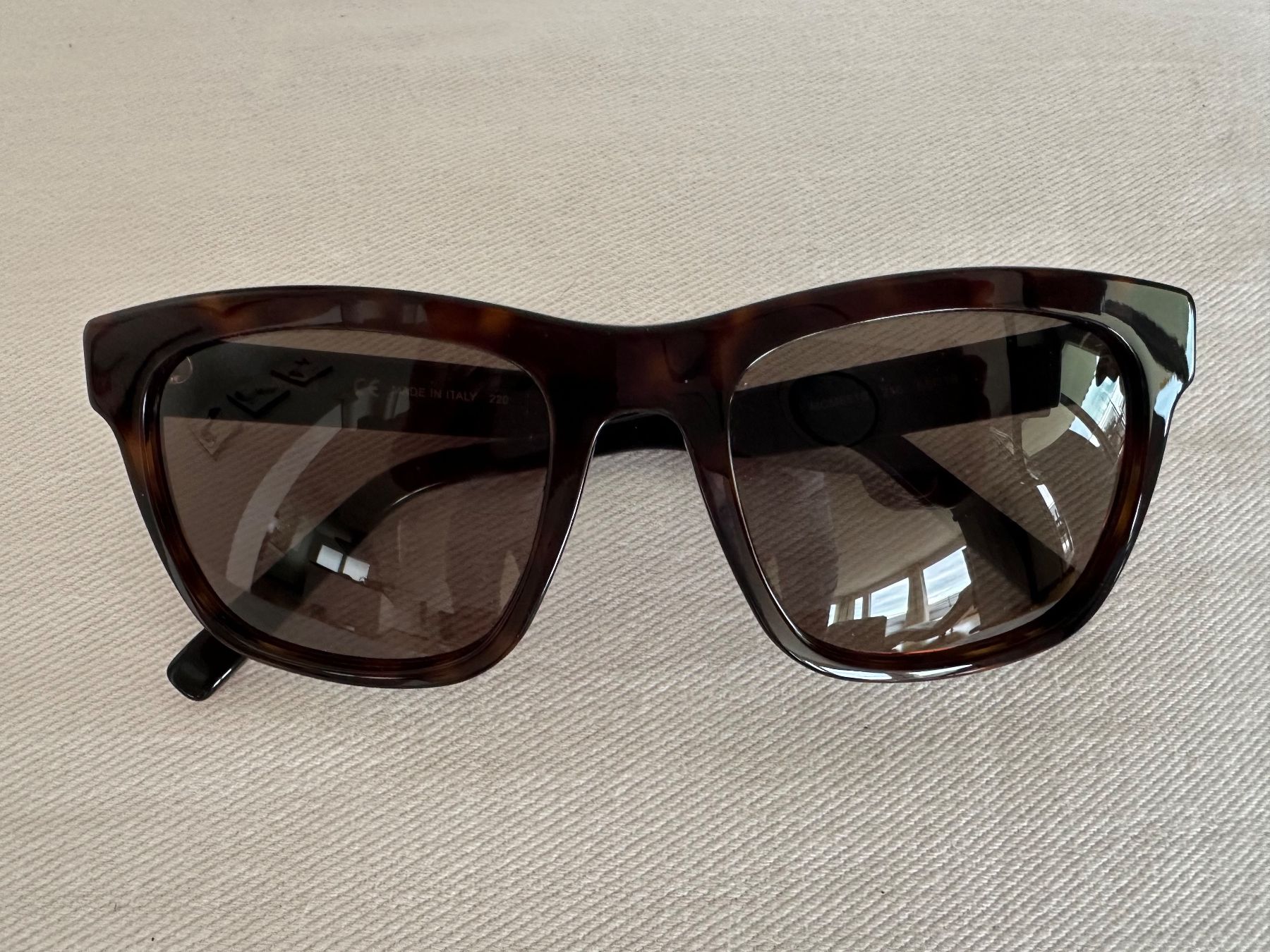 Mcm Occhiali & Lenti: Sonnenbrille MCM braun gemustert mit Etui – Usato da Altendorf venduto da davos_7270