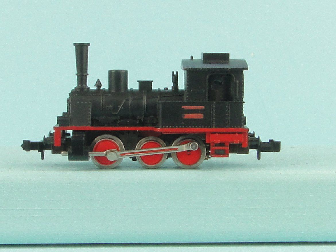 Trix Modellini di ferrovie: Minitrix Spur N kleine Dampflokomotive – Usato da Bülach venduto da cann11 2