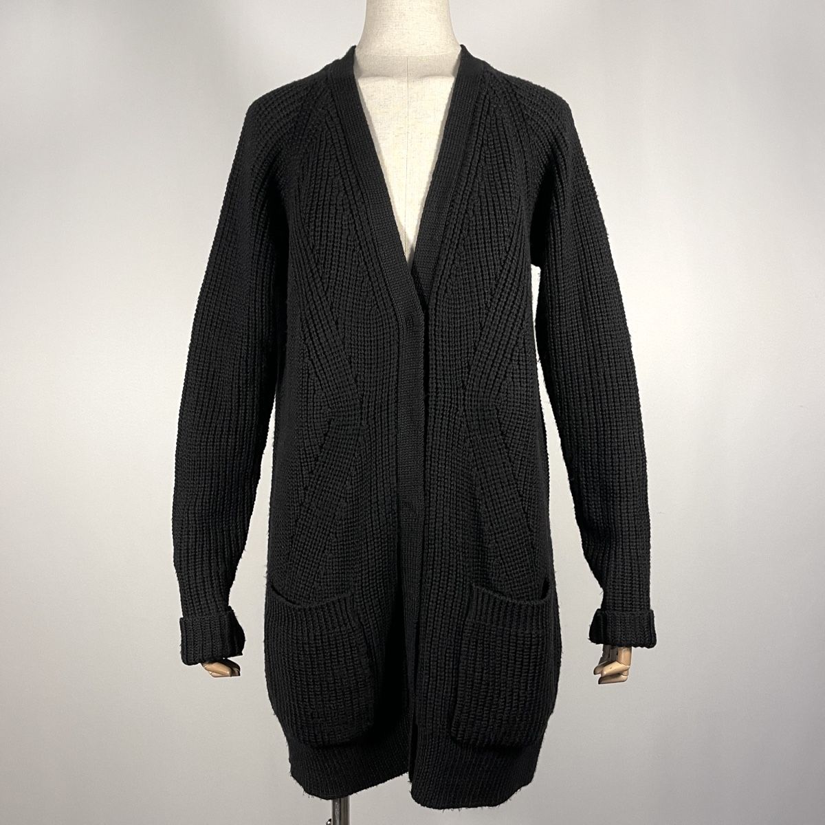 Maglioni & Felpe: P.A.R.O.S.H. Black Wool Cardigan – Nuovo (secondo la descrizione) da Emmen venduto da Avviivva_Com2023