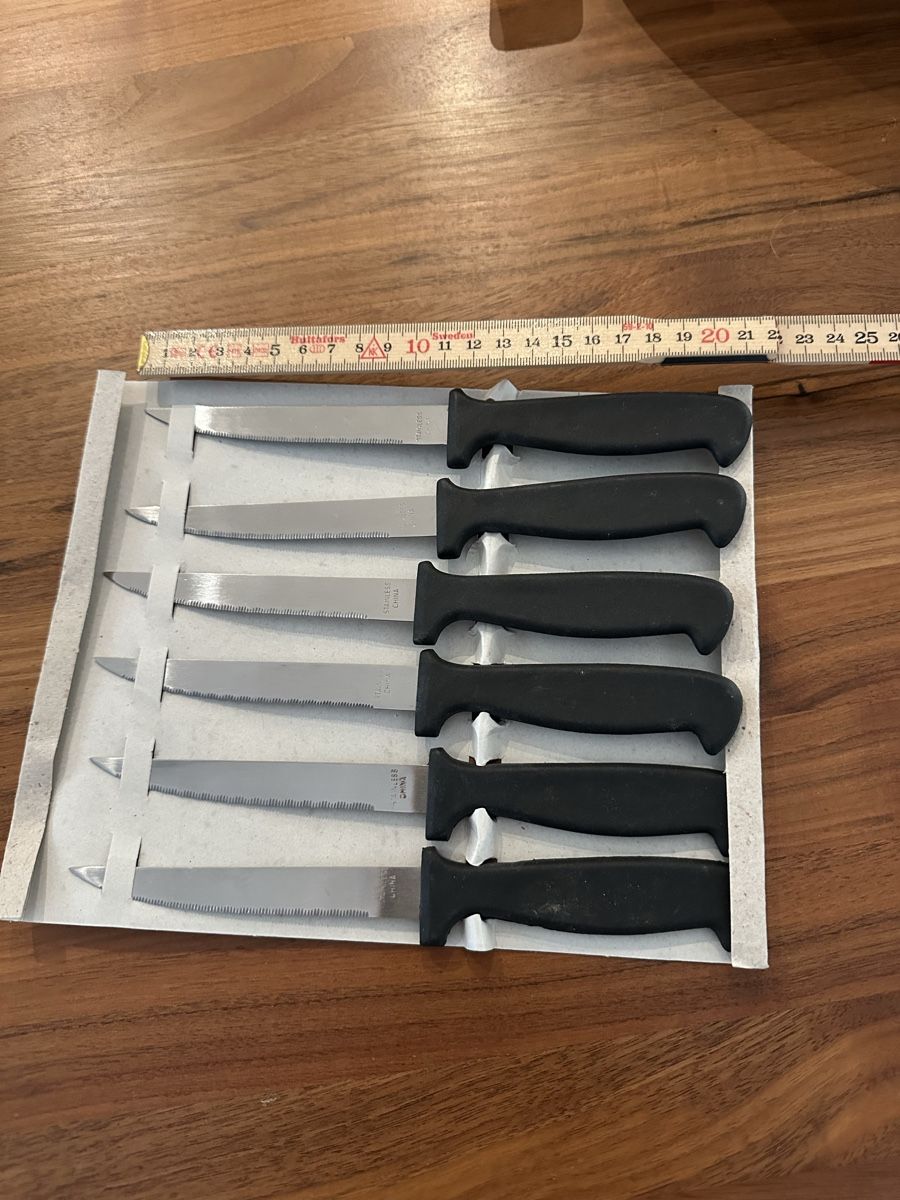 Messer: 6er Set Steak-Messer-Set, neu – Neu (gemäss Beschreibung) aus St. Gallen von lelibehli 1