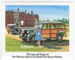 Block "Queen Mum". St. Helena