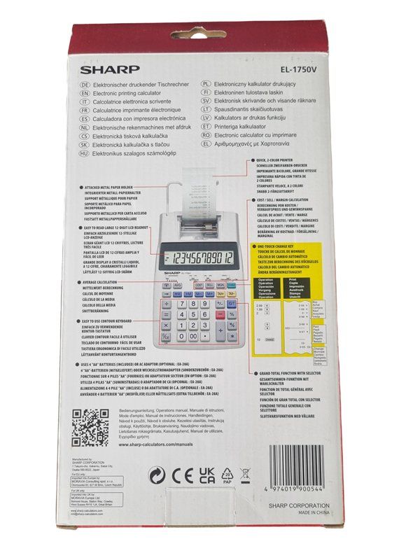 Sharp Calculatrices: SHARP Elekronischer druckender Tischrechner – Neuf (Voir description) à Wangen b. Olten par Restwert_Wangen 1