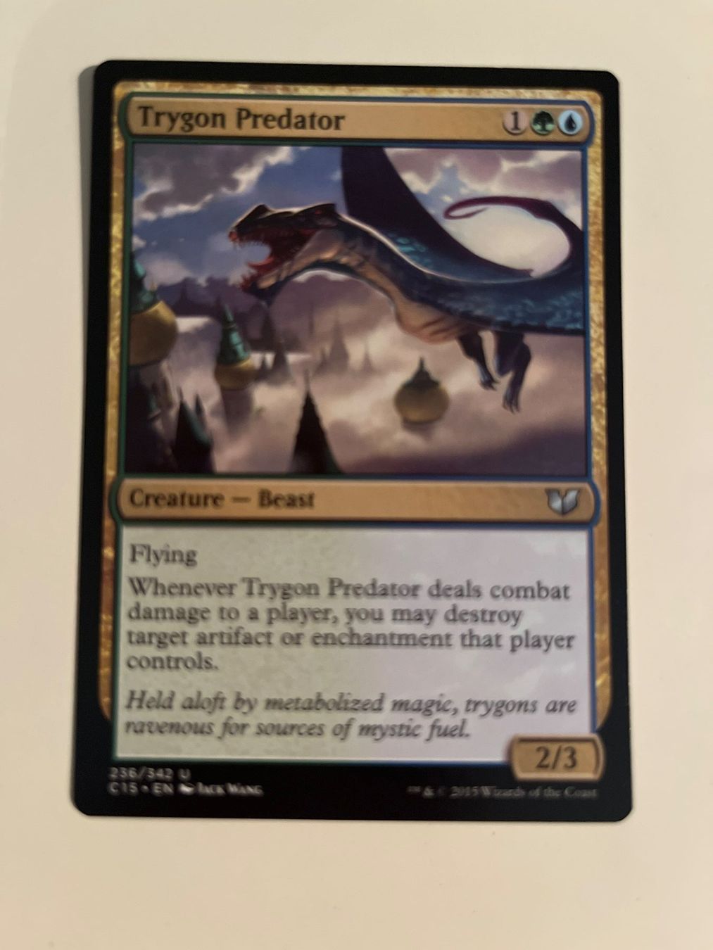 Magic The Gathering Sammelbilder & Trading cards: 1 x Trygon Predator - Magic: The Gathering - MtG – Gebraucht aus Kriens von Shadi1980