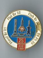 Fliegerabwehr  25 Jahre Jubiläum Pin